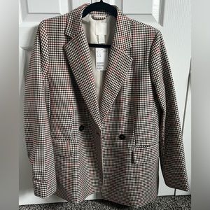 H&M houndstooth Blazer
